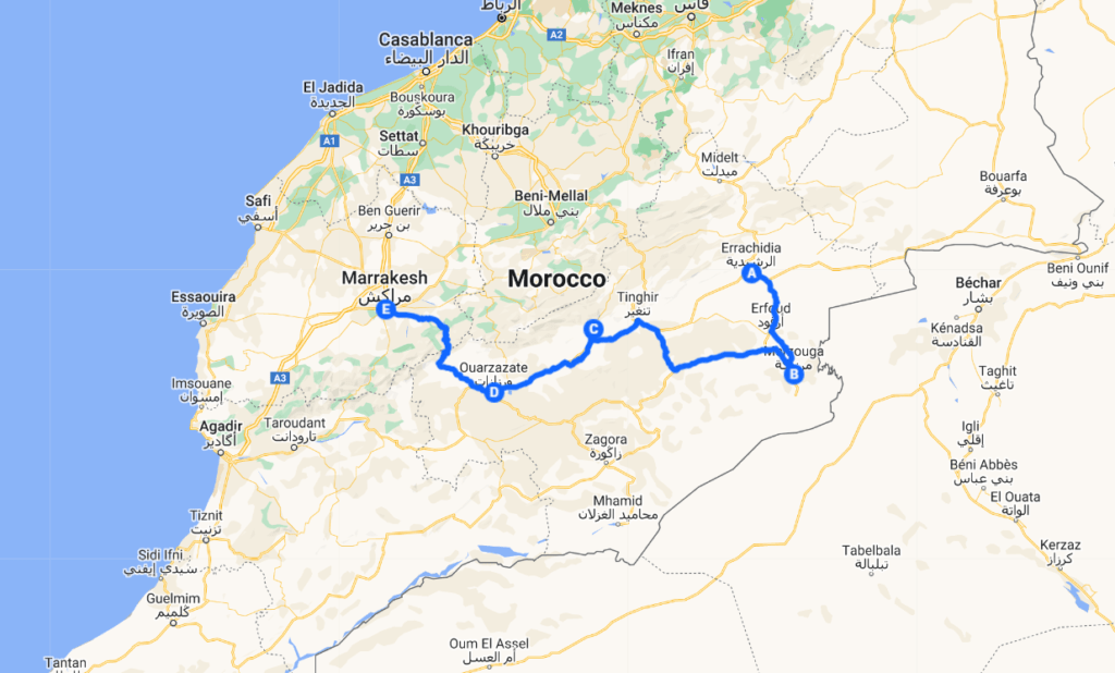 4 Days Errachidia Morocco Desert Tour