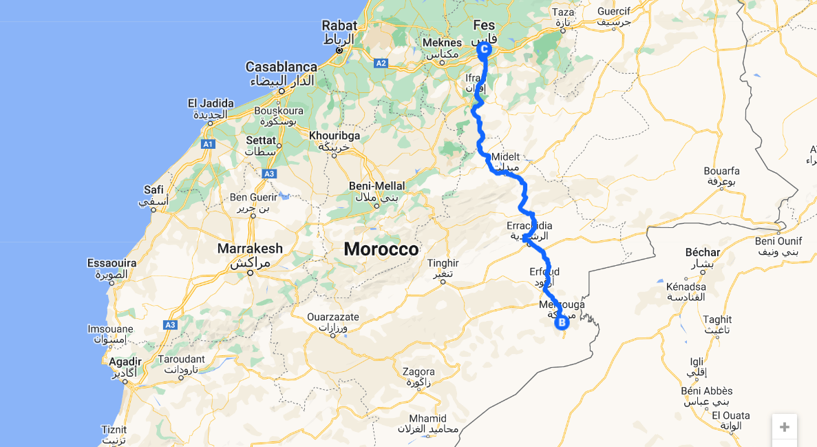 6 Days Fes Desert Tour